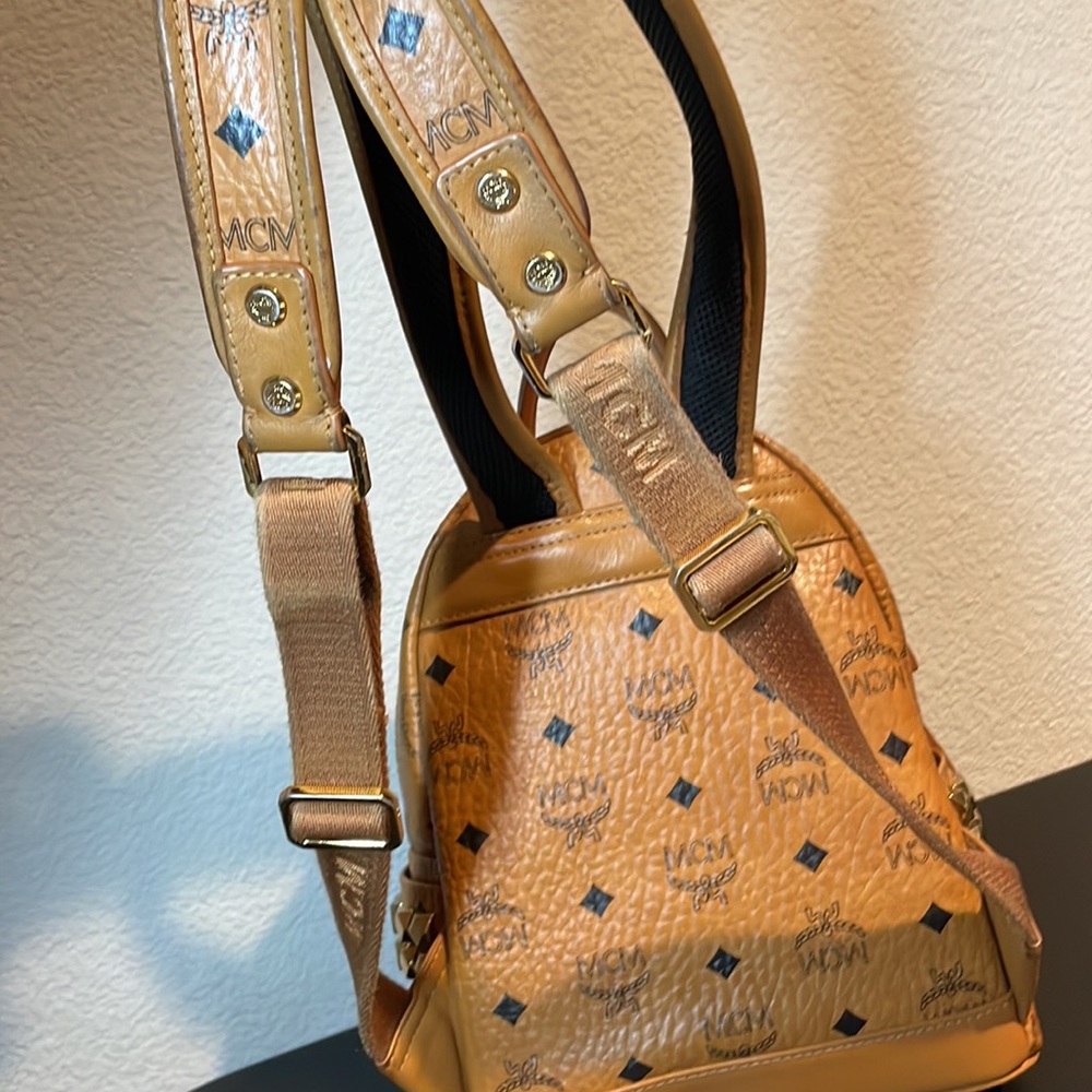 Mcm Mini Stark Side Studded Backpack - image 8